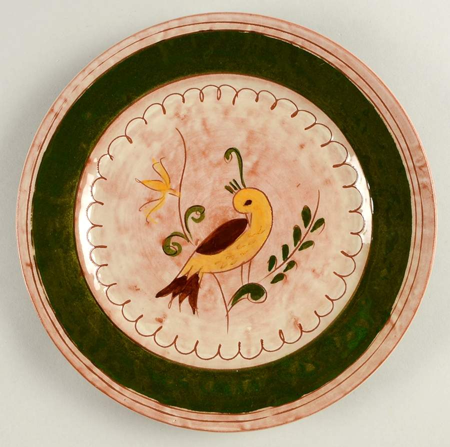 Single Bird Luncheon Plate by Stangl-1