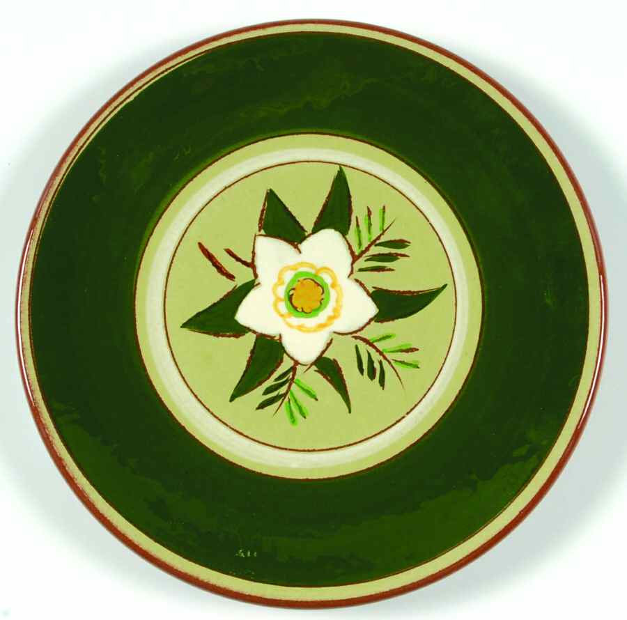 Star Flower Bread & Butter Plate by Stangl-1