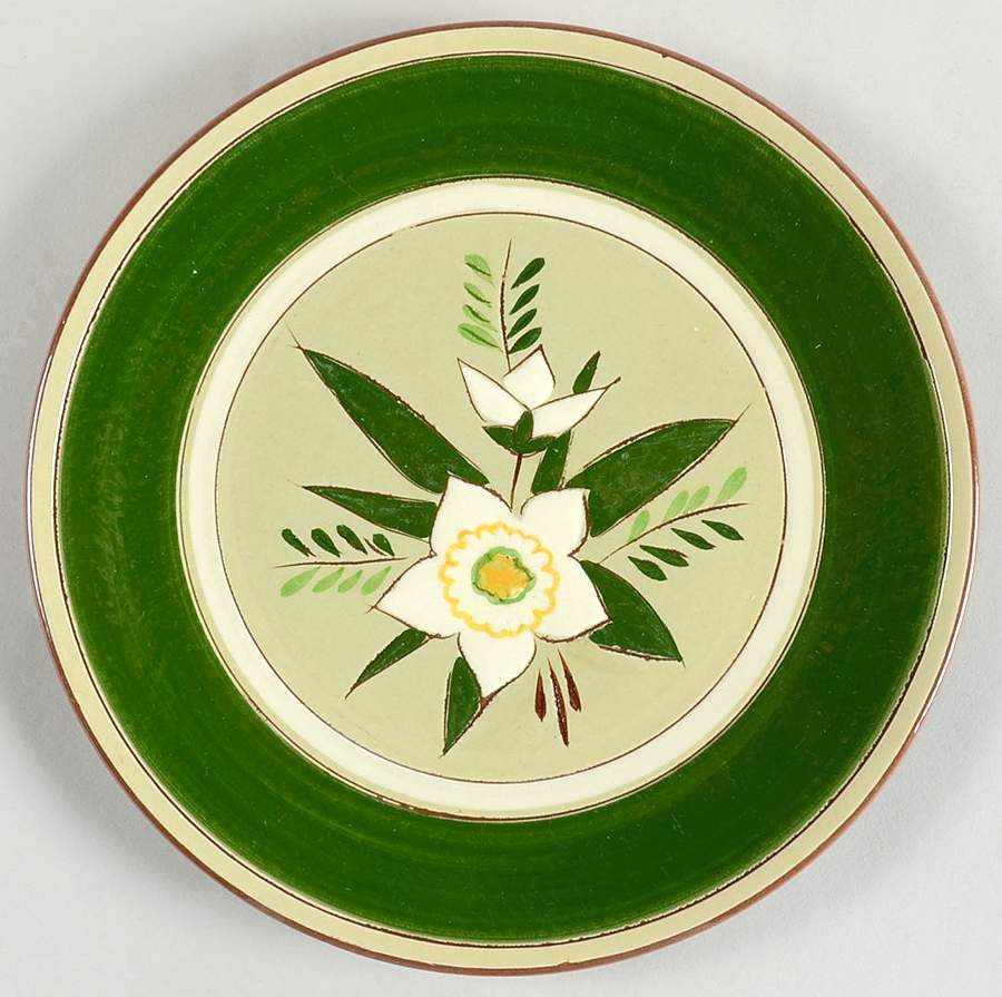 Star Flower Luncheon Plate by Stangl-1