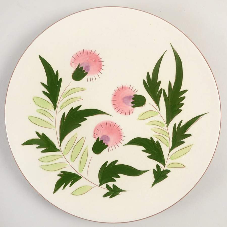 Thistle (Pink Thistle) Dinner Plate by Stangl-1