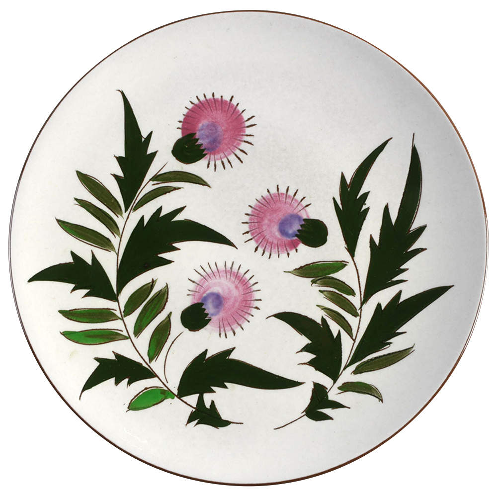 Thistle (Pink Thistle) Dinner Plate by Stangl-1