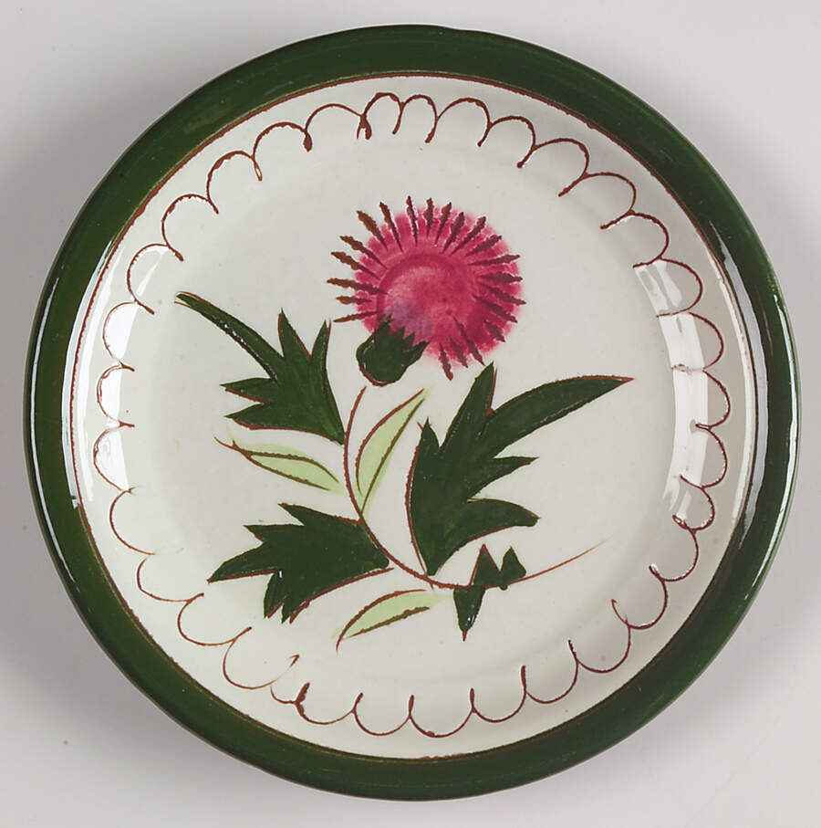 Thistle (Pink Thistle) Coaster by Stangl-1