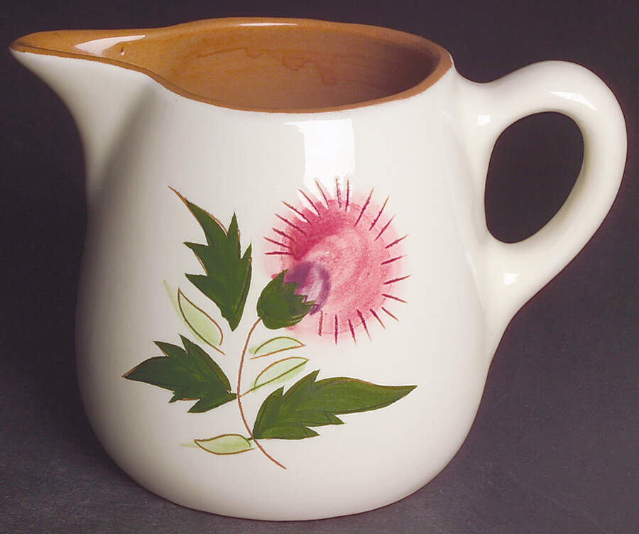 Thistle (Pink Thistle) 10 Oz Pitcher by Stangl-1