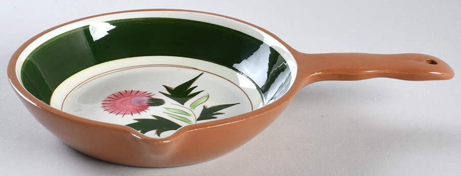 Thistle (Pink Thistle) Small Open Skillet by Stangl-1