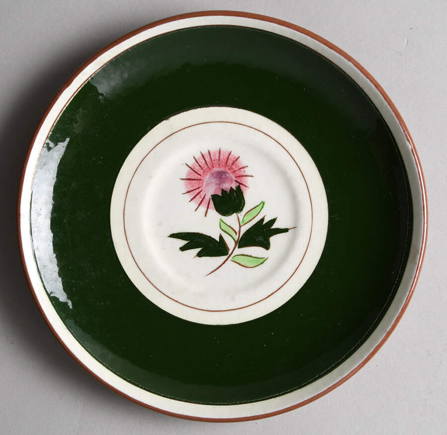 Thistle (Pink Thistle) Saucer by Stangl-1