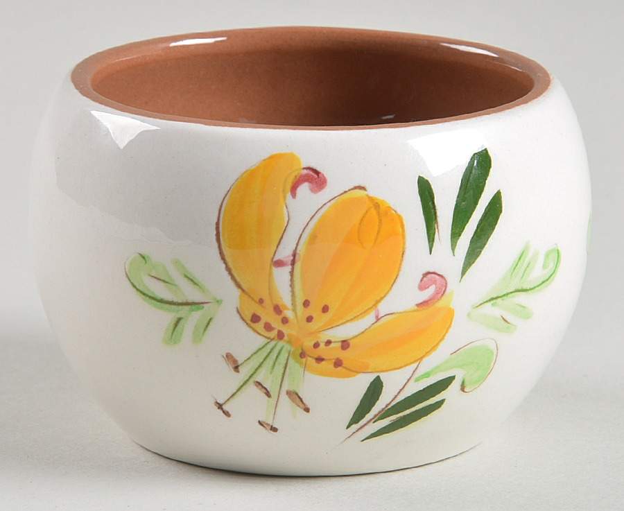 Tiger Lily Mini Open Sugar Bowl by Stangl-1