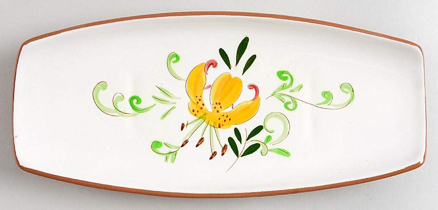 Tiger Lily Pickle Dish by Stangl-1