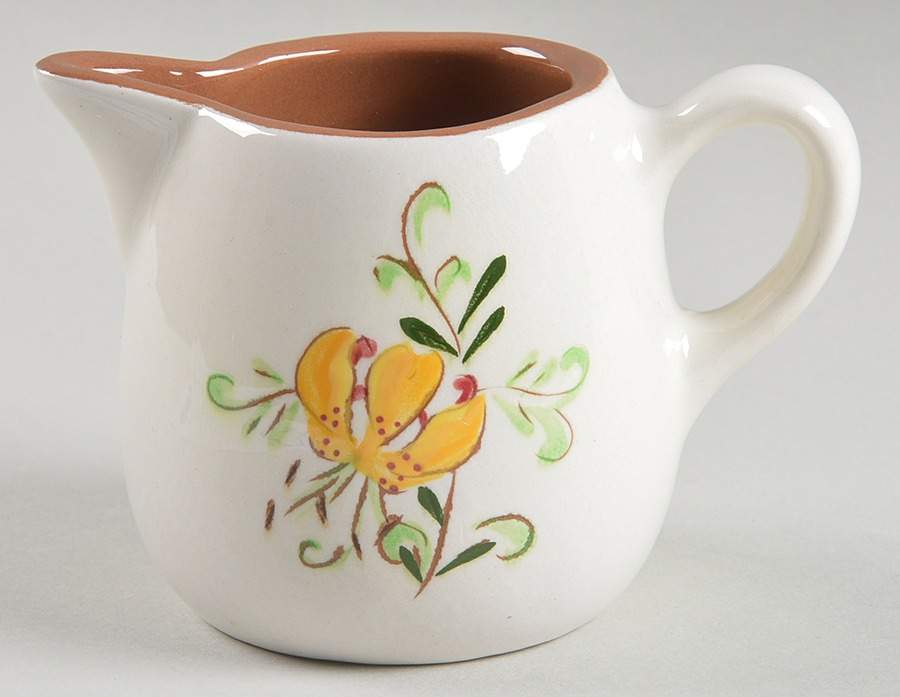 Tiger Lily Creamer by Stangl-1