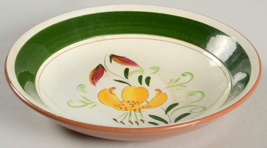 Tiger Lily Coupe Soup Bowl by Stangl-1