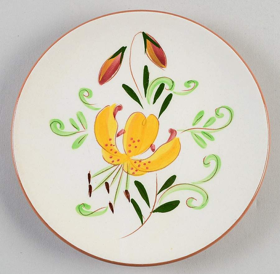 Tiger Lily Bread & Butter Plate by Stangl-1