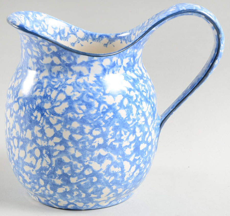 Town & Country Blue 40 Oz Pitcher Oz (For Bowl Set) by Stangl-1