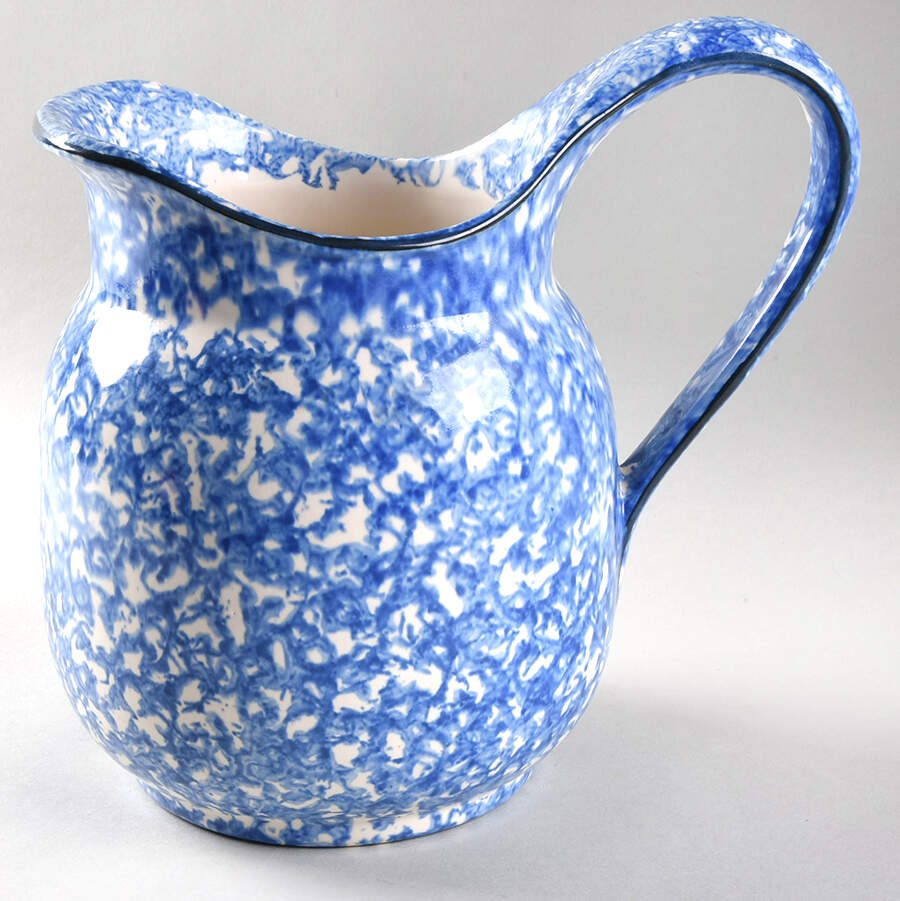 Town & Country Blue 96 Oz Pitcher by Stangl-1