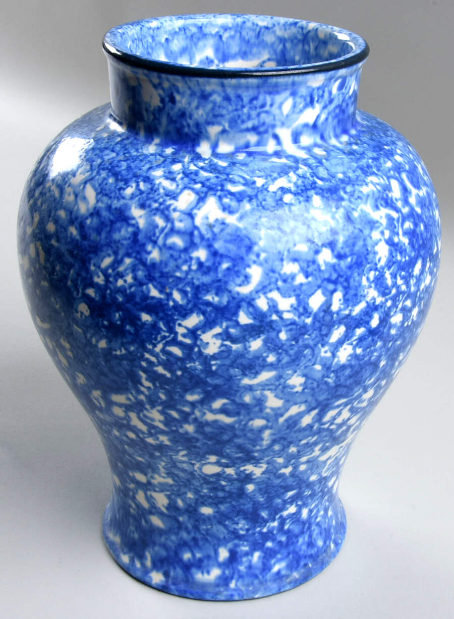 Town & Country Blue Large Ginger Jar No Lid by Stangl-1