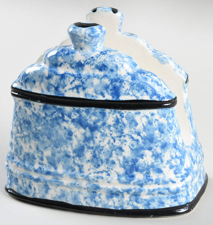 Town & Country Blue Napkin Holder by Stangl-1