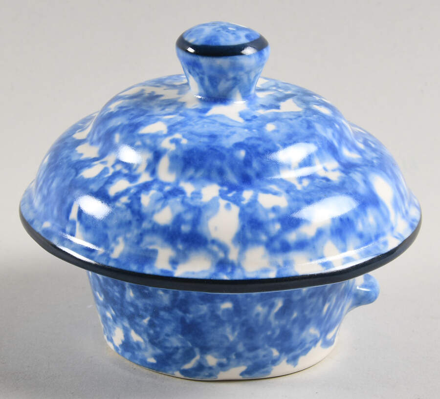 Town & Country Blue Lid for Teapot by Stangl-1
