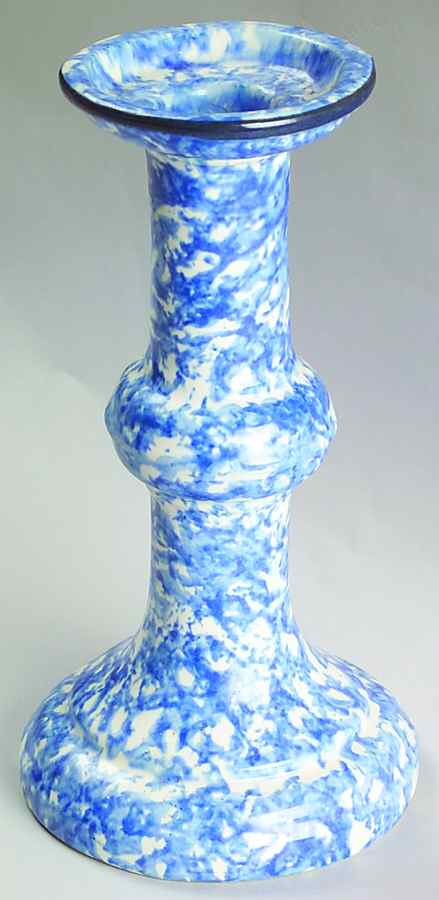Town & Country Blue 7" Candlestick by Stangl-1