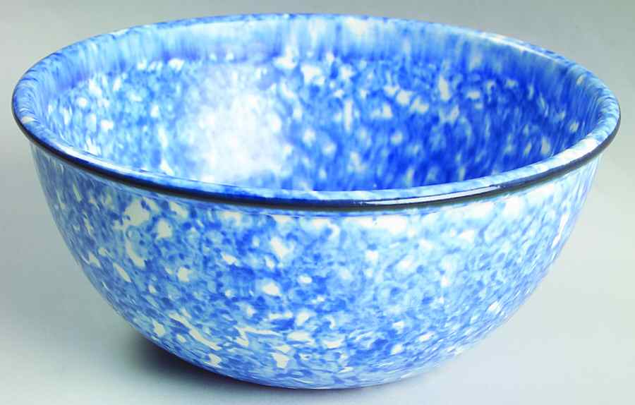 Town & Country Blue 8" Round Vegetable Bowl by Stangl-1