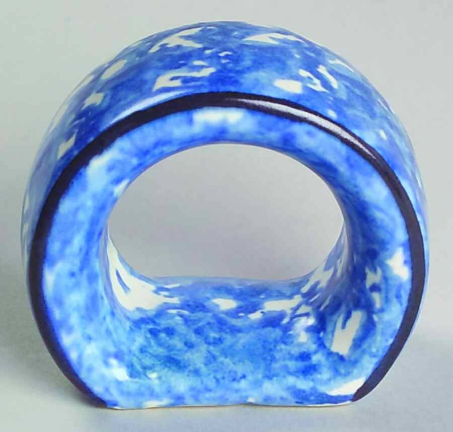 Town & Country Blue Napkin Ring by Stangl-1