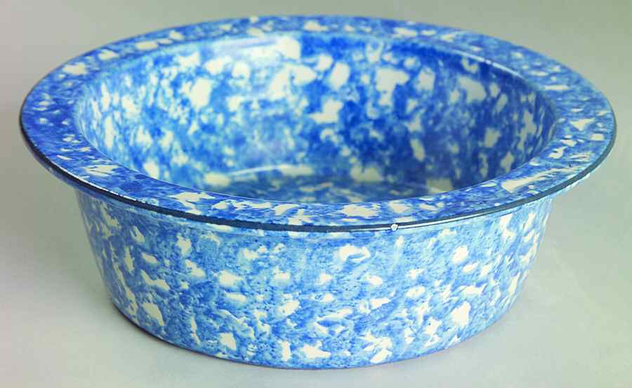 Town & Country Blue Rim Soup Bowl by Stangl-1