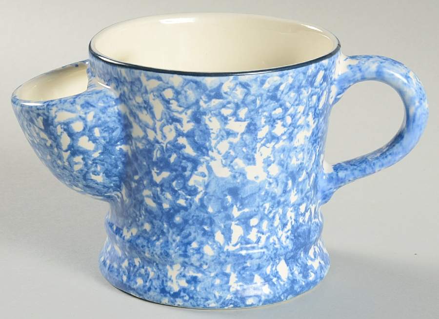 Town & Country Blue Shaving Mug by Stangl-1