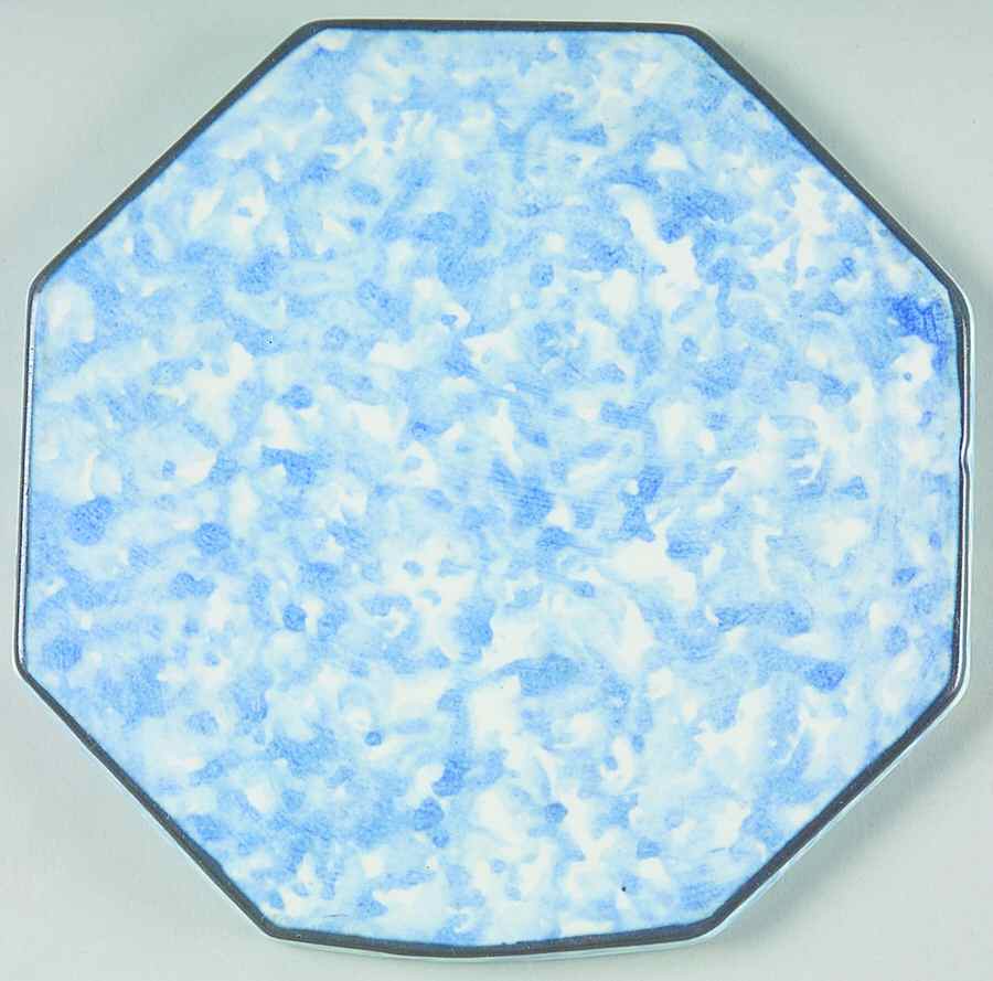 Town & Country Blue Tea Tile by Stangl-1