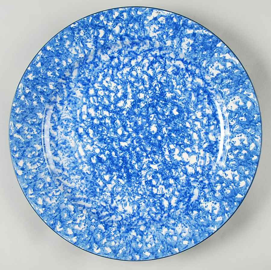 Town & Country Blue 12" Chop Plate (Round Platter) by Stangl-1