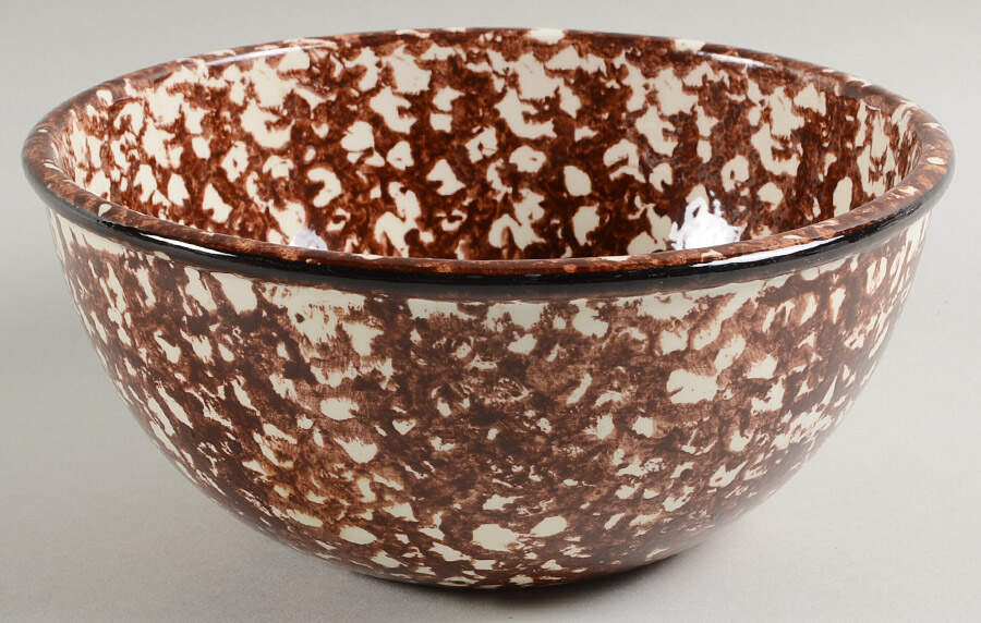 Town & Country Brown 8" Round Vegetable Bowl by Stangl-1