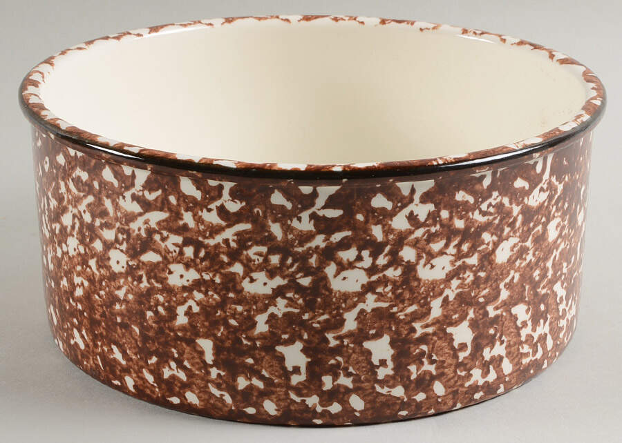 Town & Country Brown 2 Qt Round Covered Casserole No Lid by Stangl-1
