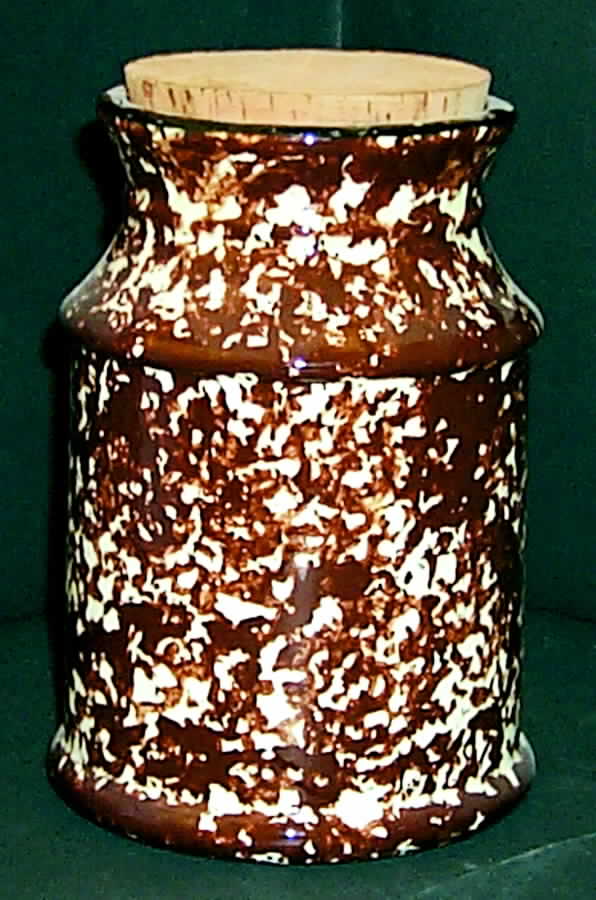Town & Country Brown Storage Jar & Lid by Stangl-1