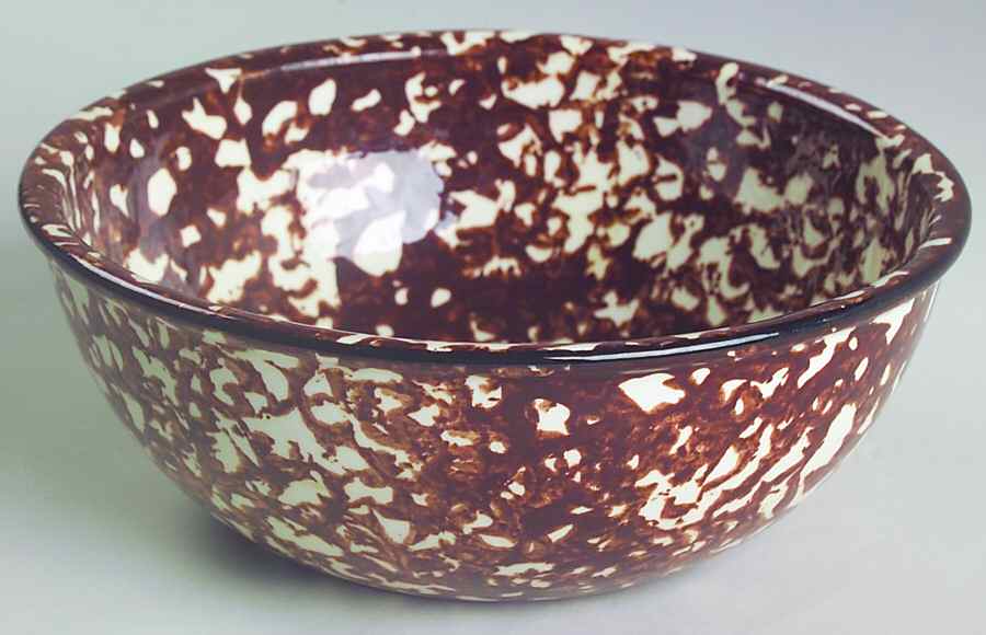 Town & Country Brown Chowder Bowl by Stangl-1