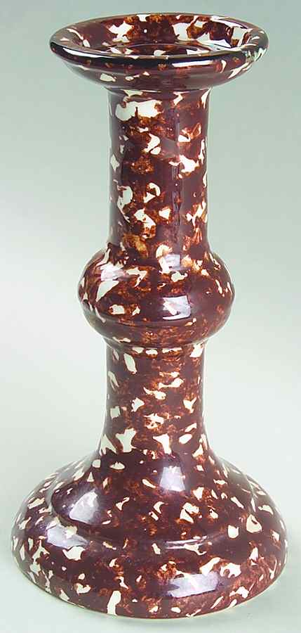 Town & Country Brown 7" Candlestick by Stangl-1