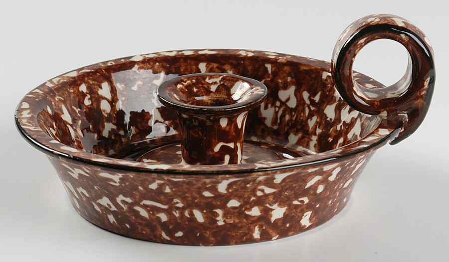 Town & Country Brown Candleholder by Stangl-1