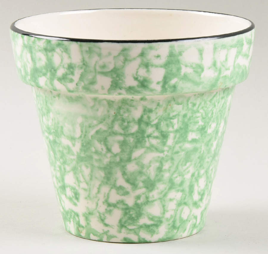 Town & Country Green 4" Flower Pot by Stangl-1