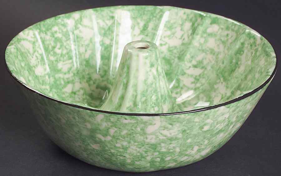 Town & Country Green Jello Mold by Stangl-1