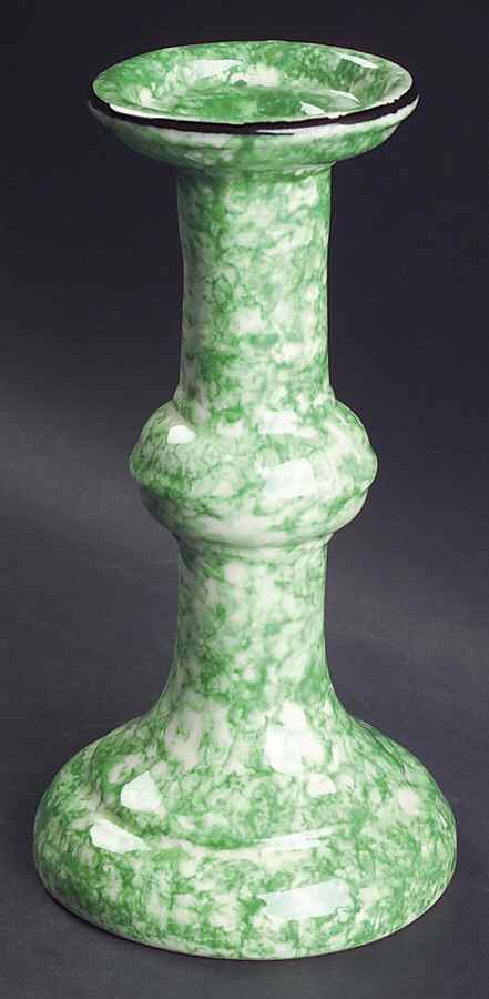Town & Country Green 7" Candlestick by Stangl-1