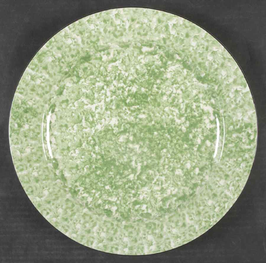 Town & Country Green 12" Chop Plate (Round Platter) by Stangl-1
