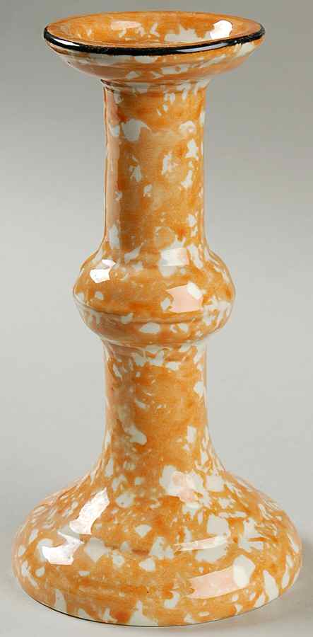 Town & Country Orange Tall Candlestick by Stangl-1