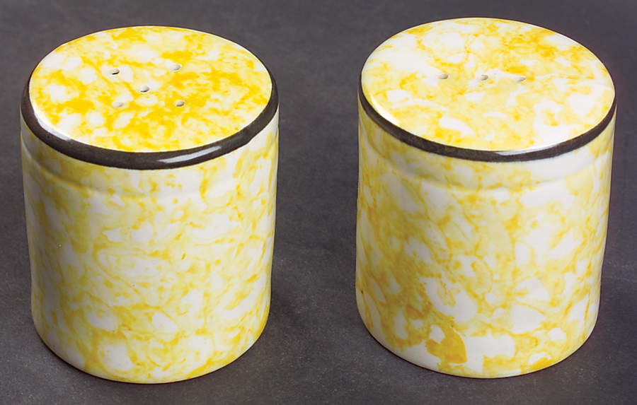 Town & Country Yellow Salt & Pepper Set by Stangl-1
