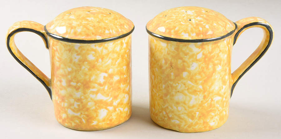 Town & Country Yellow Salt & Pepper Set by Stangl-1