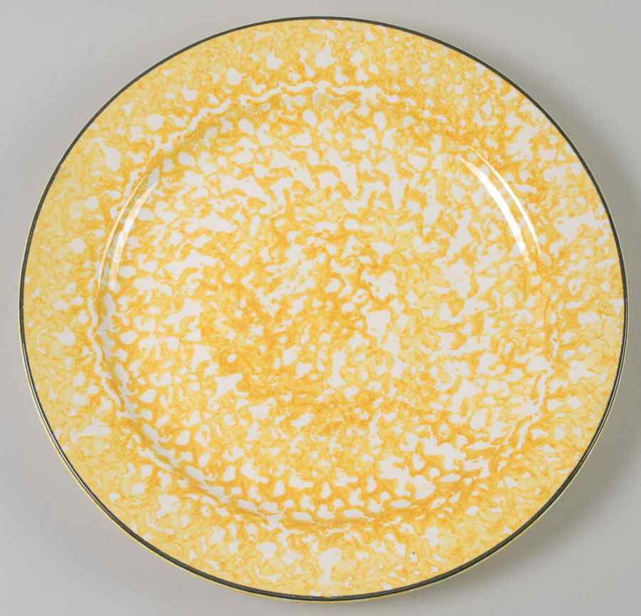 Town & Country Yellow 12" Chop Plate (Round Platter) by Stangl-1