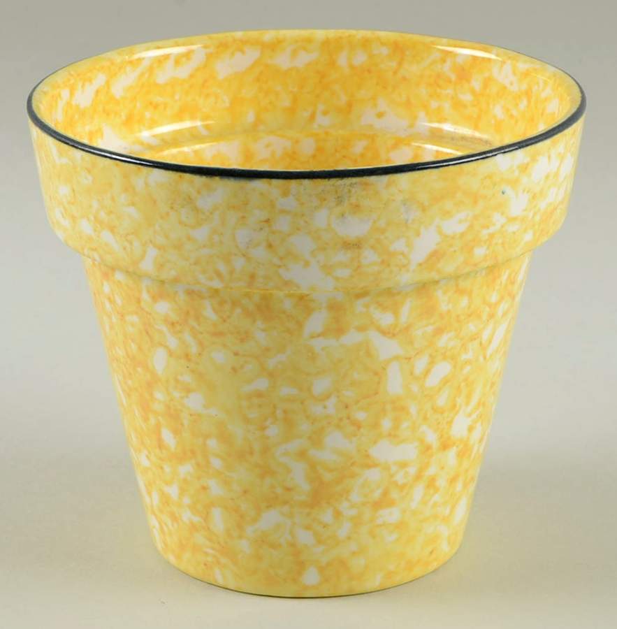 Town & Country Yellow 4" Flower Pot by Stangl-1