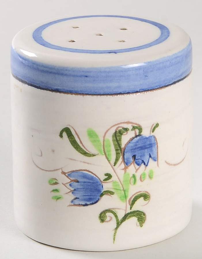 Tulip Blue Pepper Shaker by Stangl-1