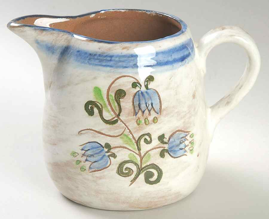 Tulip Blue (Terra Rose Line) Creamer by Stangl-1