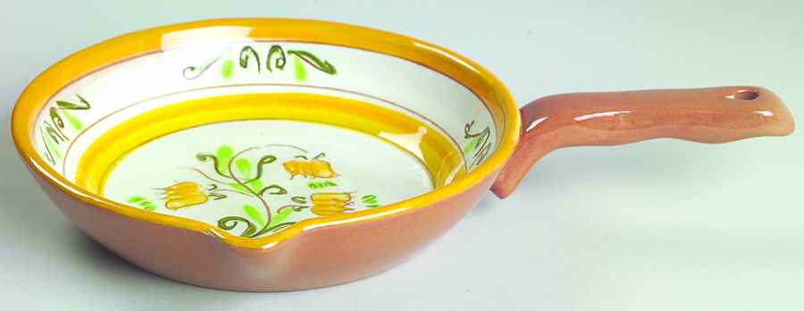 Tulip Yellow (Terra Rose Line) 6" Open Skillet by Stangl-1
