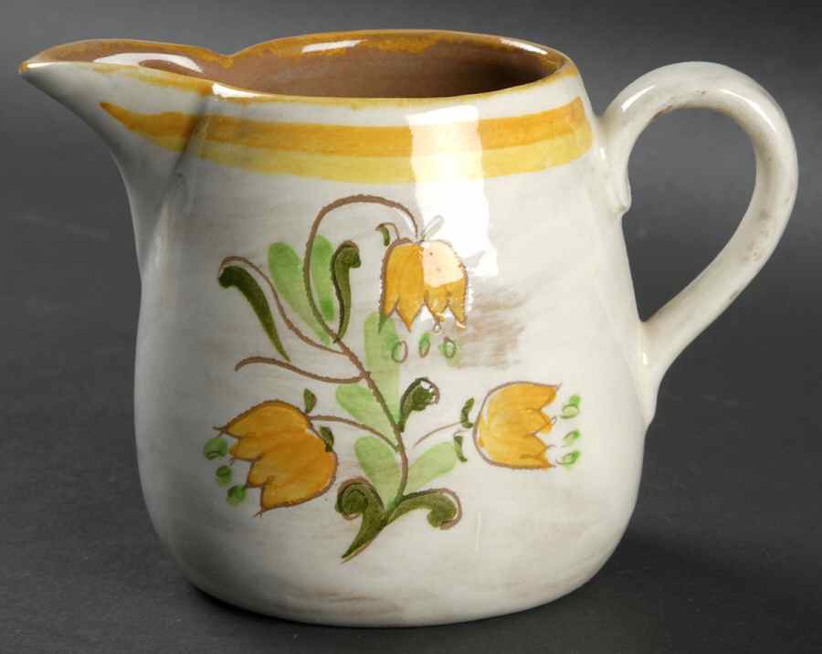 Tulip Yellow (Terra Rose Line) Creamer by Stangl-1