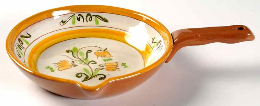 Tulip Yellow (Not Terra Rose Line) Small Open Skillet by Stangl-1