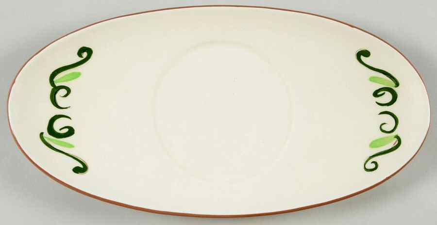 Tulip Yellow (Not Terra Rose Line) Underplate for Gravy Boat by Stangl-1