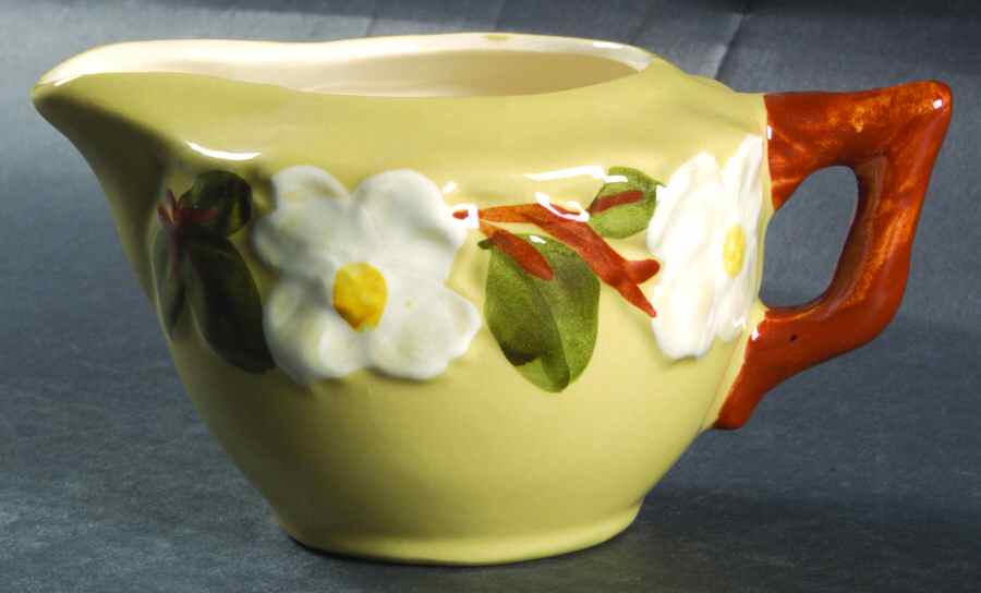 White Dogwood Creamer by Stangl-1
