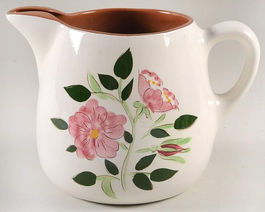 Wild Rose 64 Oz Pitcher by Stangl-1