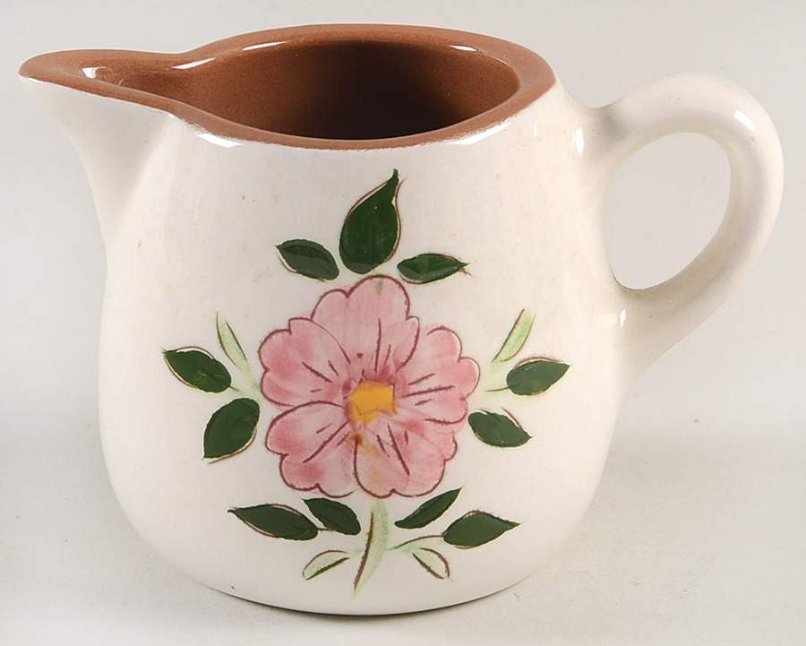 Wild Rose Creamer by Stangl-1